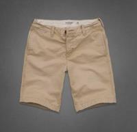 heren abercrombie and fitch casual shorts khaki Kleren Ontwerpen zh46x632